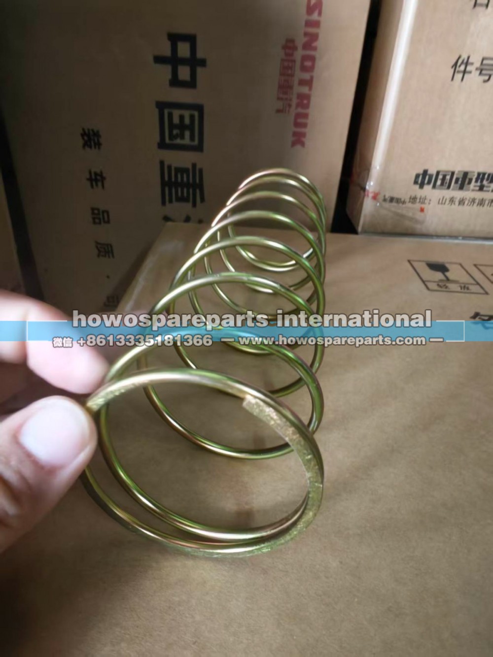WG9725478050 -19,WG9725478050 -19HOWO转向管柱弹簧,济南冠泽卡车配件营销中心