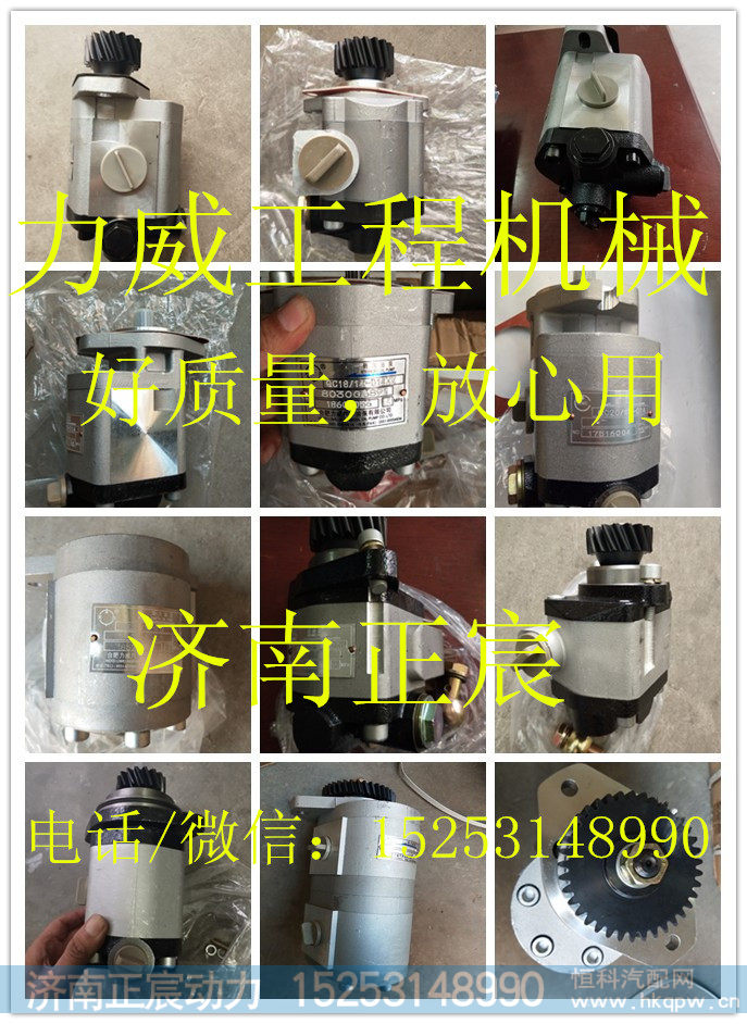 QC12/13-WX,锡柴4110(330离合器)助力泵,济南正宸动力汽车零部件有限公司
