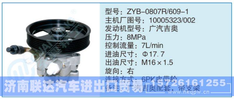 ZYB-0807R-609-1,10005323-002小車轉(zhuǎn)向泵系列/ZYB-0807R-609-1,10005323-002