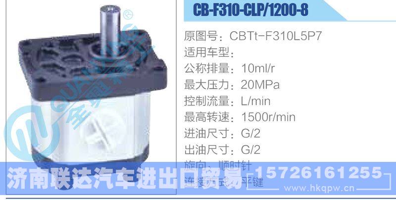 CB-F310-CLP-1200-8,CBTt-F310L5P7齒輪泵/CB-F310-CLP-1200-8,CBTt-F310L5P7