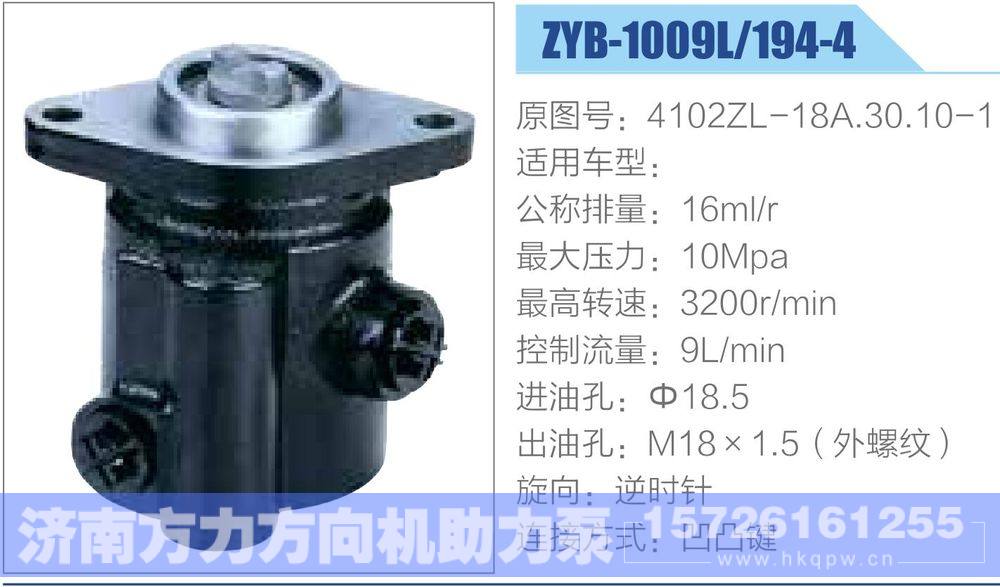 4102ZL-18A.30.10-1,转向助力泵,济南方力方向机助力泵专卖