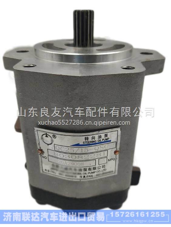 803082281徐工吊车转向齿轮泵 QC25/15-QSC 803082281