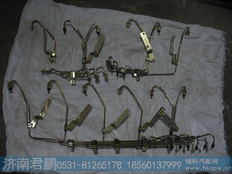 济南君鹏供应重汽发动机高压油管总成VG1095080050