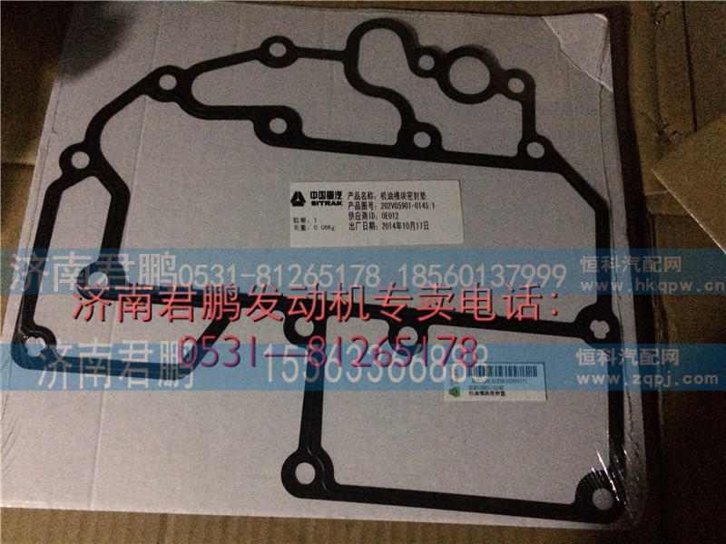济南君鹏供应机油模块密封垫202v05901-0145