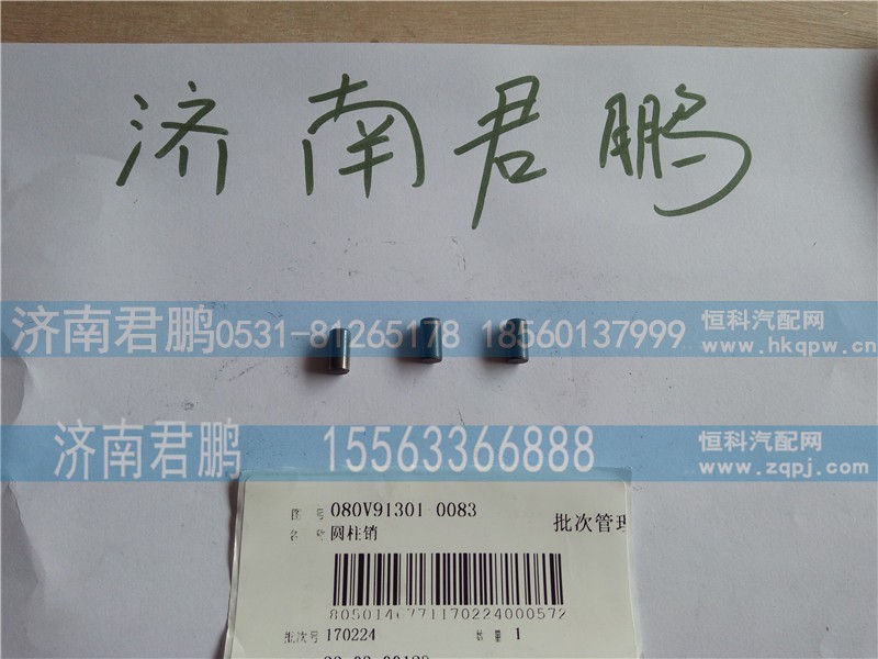 济南君鹏供应080V91301-0083圆柱销