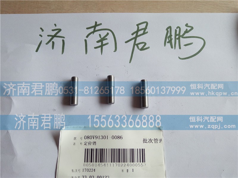 济南君鹏供应080V91301-0086定位销