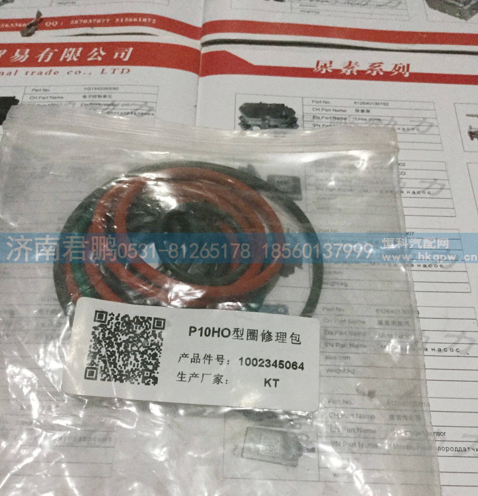 济南君鹏供应P10H O型圈修理包1002345064