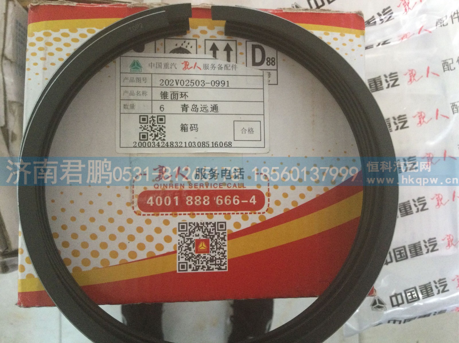 济南君鹏供应202V02503-0991锥面环