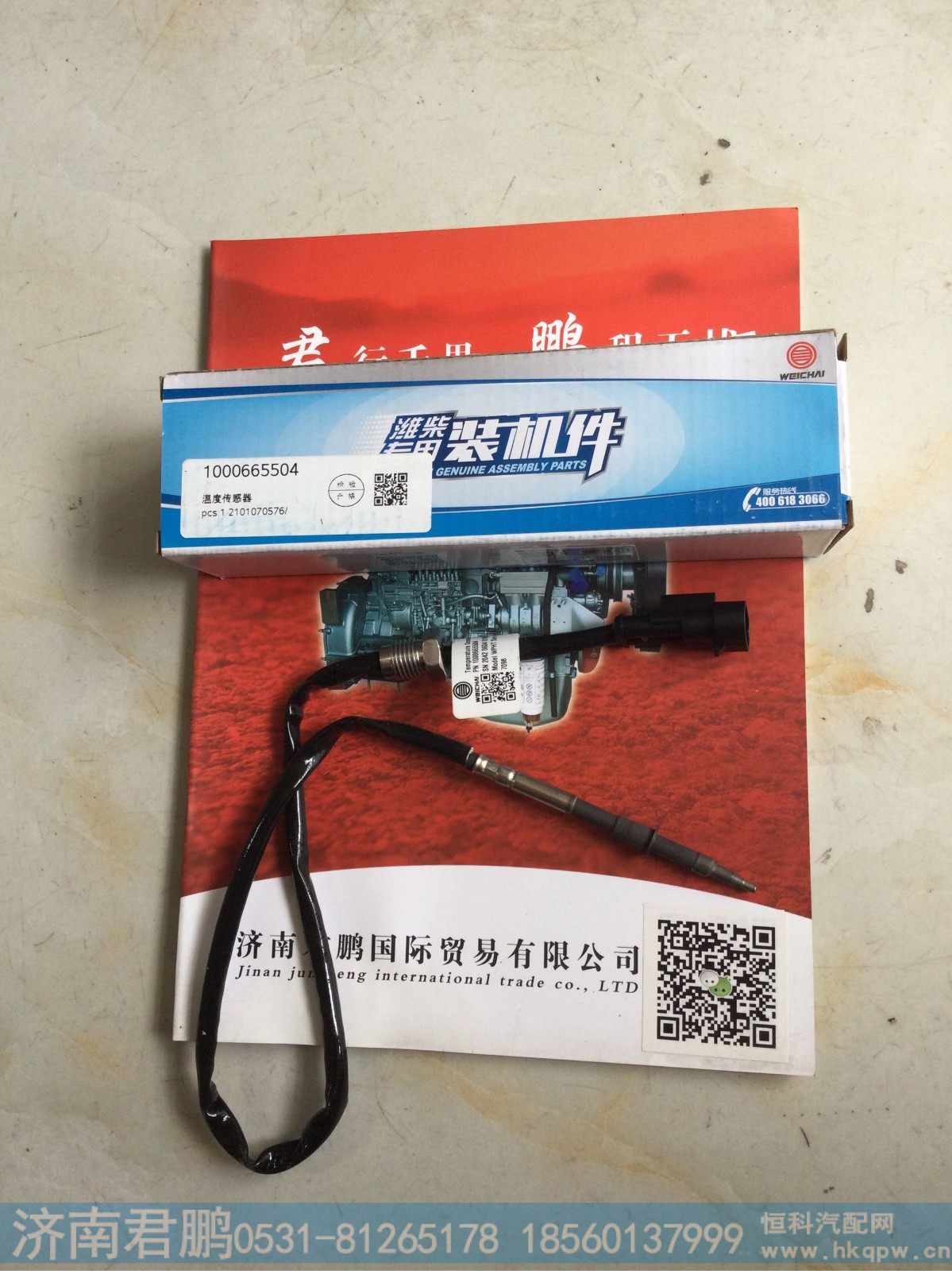济南君鹏供应1000665504温度传感器