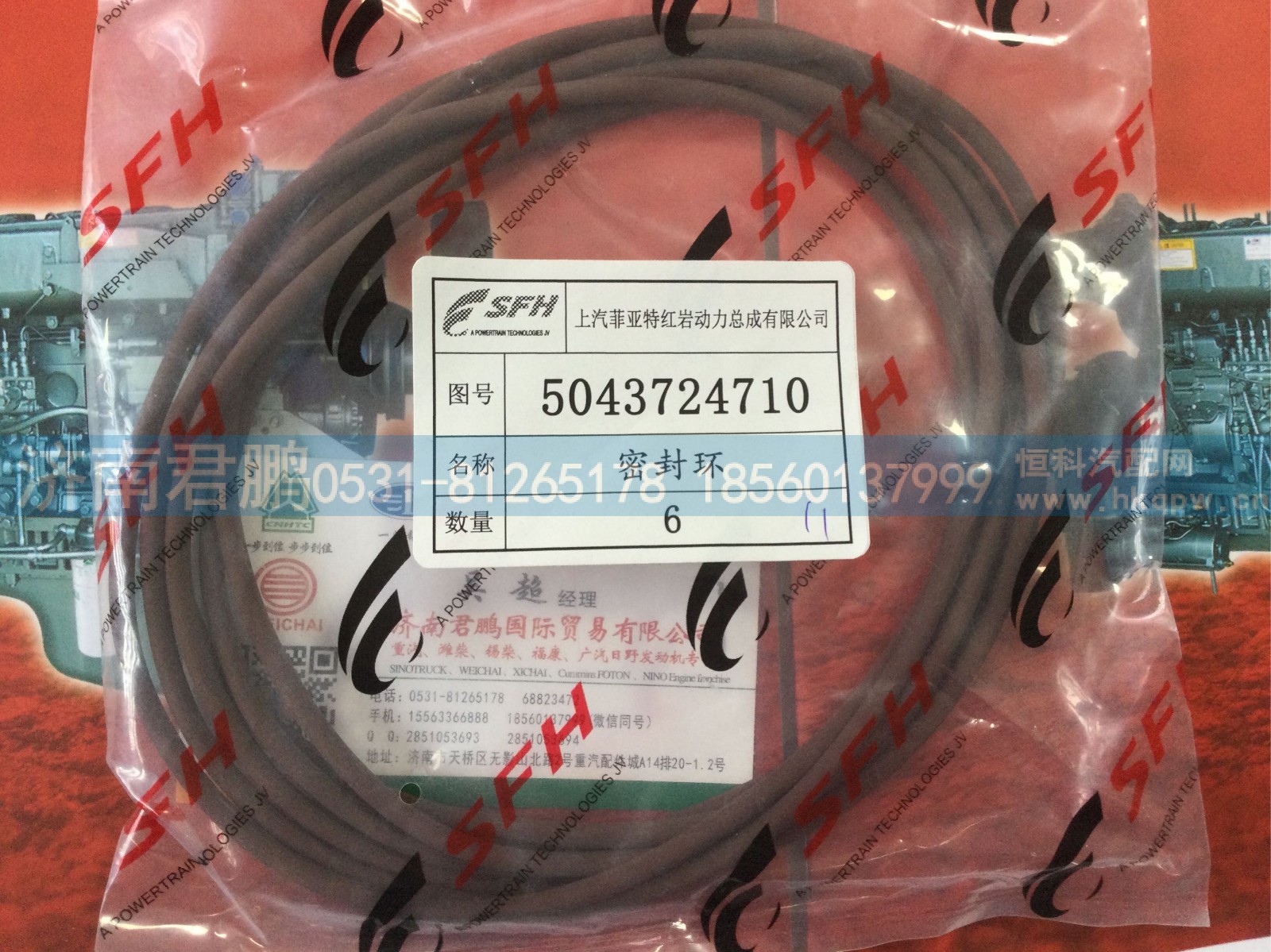 济南君鹏供应5043724710密封环