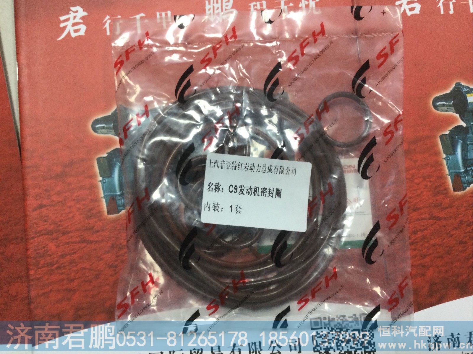 济南君鹏供应C9发动机密封圈