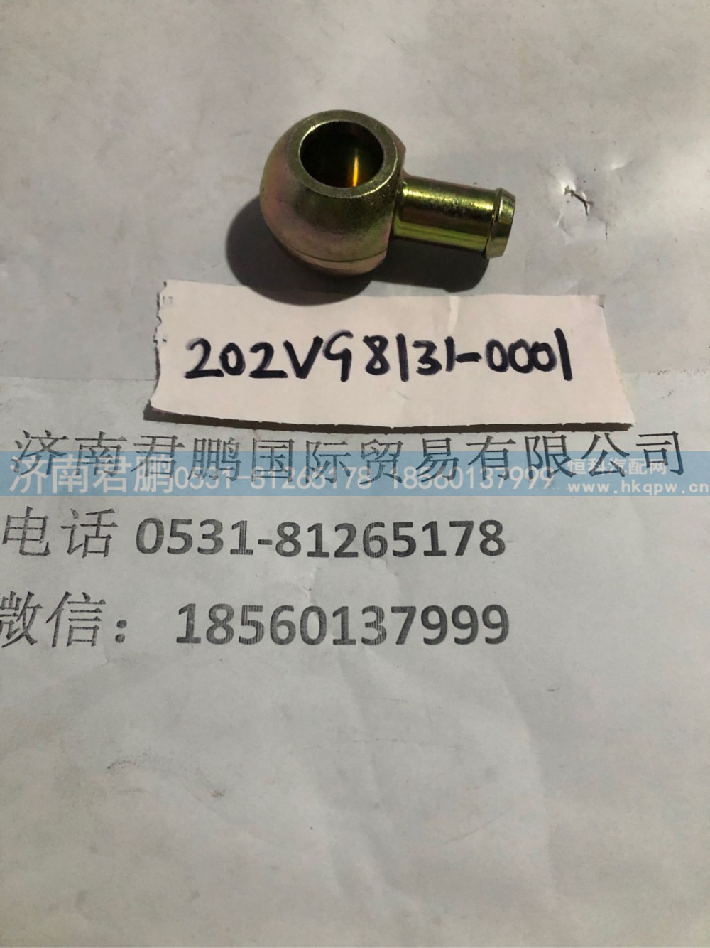 济南君鹏供应202V98131-0001环形接头