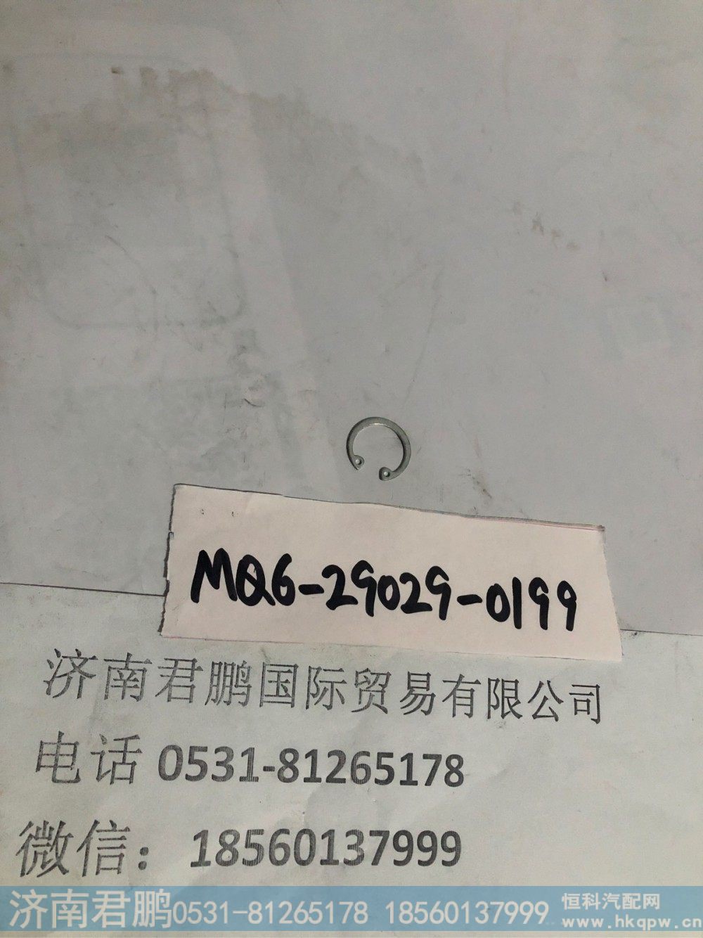 济南君鹏供应MQ6-29029-0199孔用弹性挡圈