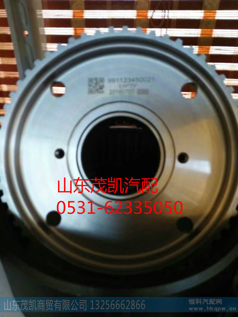 斯太尔轮边齿圈支架总成 199112340021