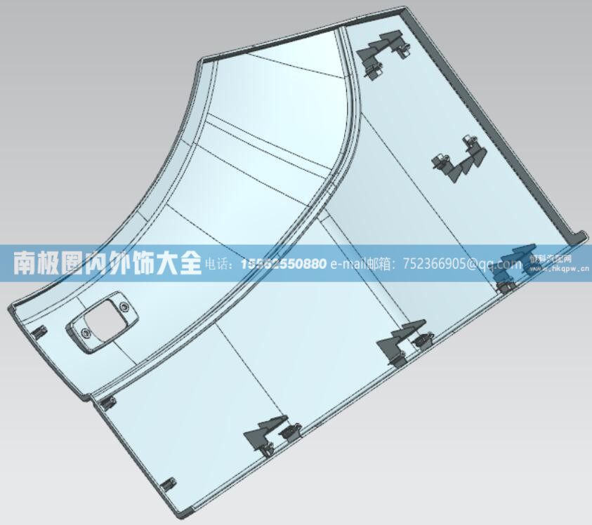 WG1642230703/2,WG1642230703/2左翼子板后段,南极圈内外饰大全