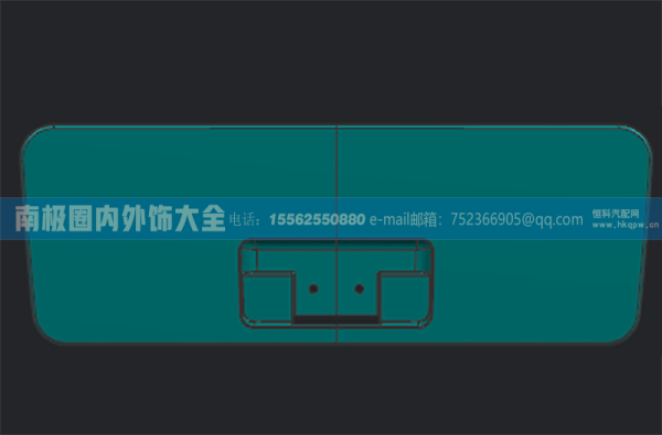 AZ1654780005/1高顶杂品箱下杂品箱盖 济宁A11/A12内外饰件【南极圈内外饰大全】/AZ1654780005/1