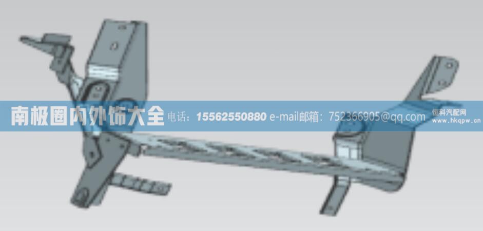 100514000400右侧三级踏步骨架总成  芜湖联合卡车内外饰件【南极圈内外饰大全】/100514000400