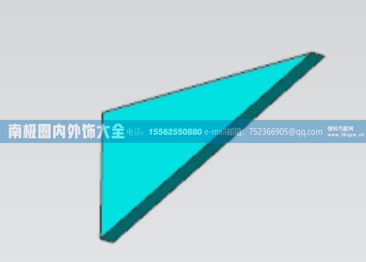 100514000437-3国六右侧一二级踏步加强筋 芜湖联合卡车内外饰件【南极圈内外饰大全】/100514000437-3