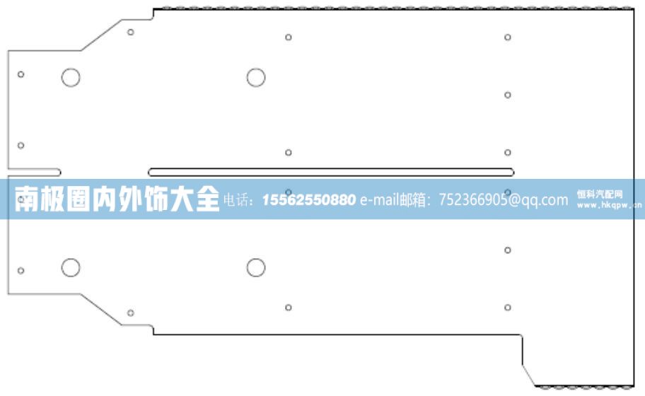 810W61230-0206/1右內(nèi)擋泥板(G)  汕德卡C7H駕駛室內(nèi)外飾件【南極圈內(nèi)外飾大全】/810W61230-0206/1