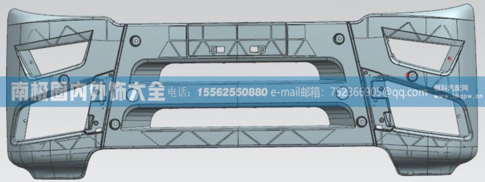 812W41610-0308/1保險(xiǎn)杠(N/F)  汕德卡C7H駕駛室內(nèi)外飾件【南極圈內(nèi)外飾大全】/812W41610-0308/1