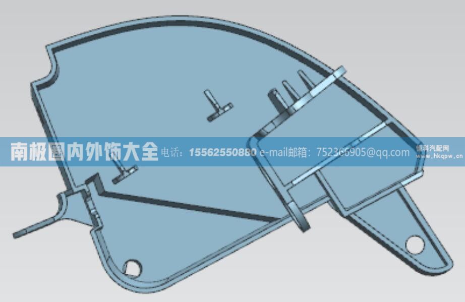 812W62440-0049/1左側(cè)緊固支架  汕德卡C7H駕駛室內(nèi)外飾件【南極圈內(nèi)外飾大全】/812W62440-0049/1