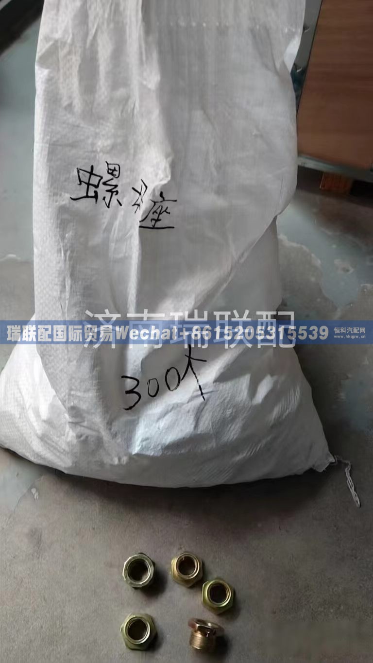 WG9100360161 空压机接头螺母（外22内16）瑞联配国际贸易