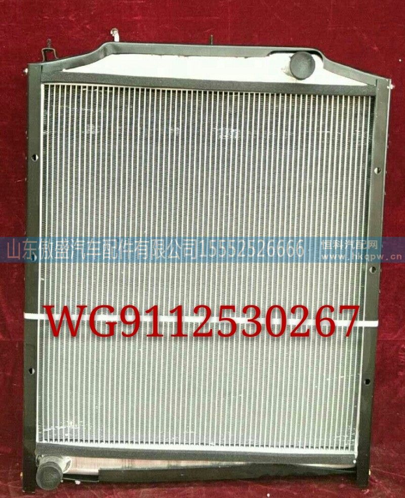 WG9112530267,水箱散热器,山东傲盛汽车配件有限公司