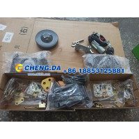 WG1642341011门锁+油箱盖+点火锁芯总成