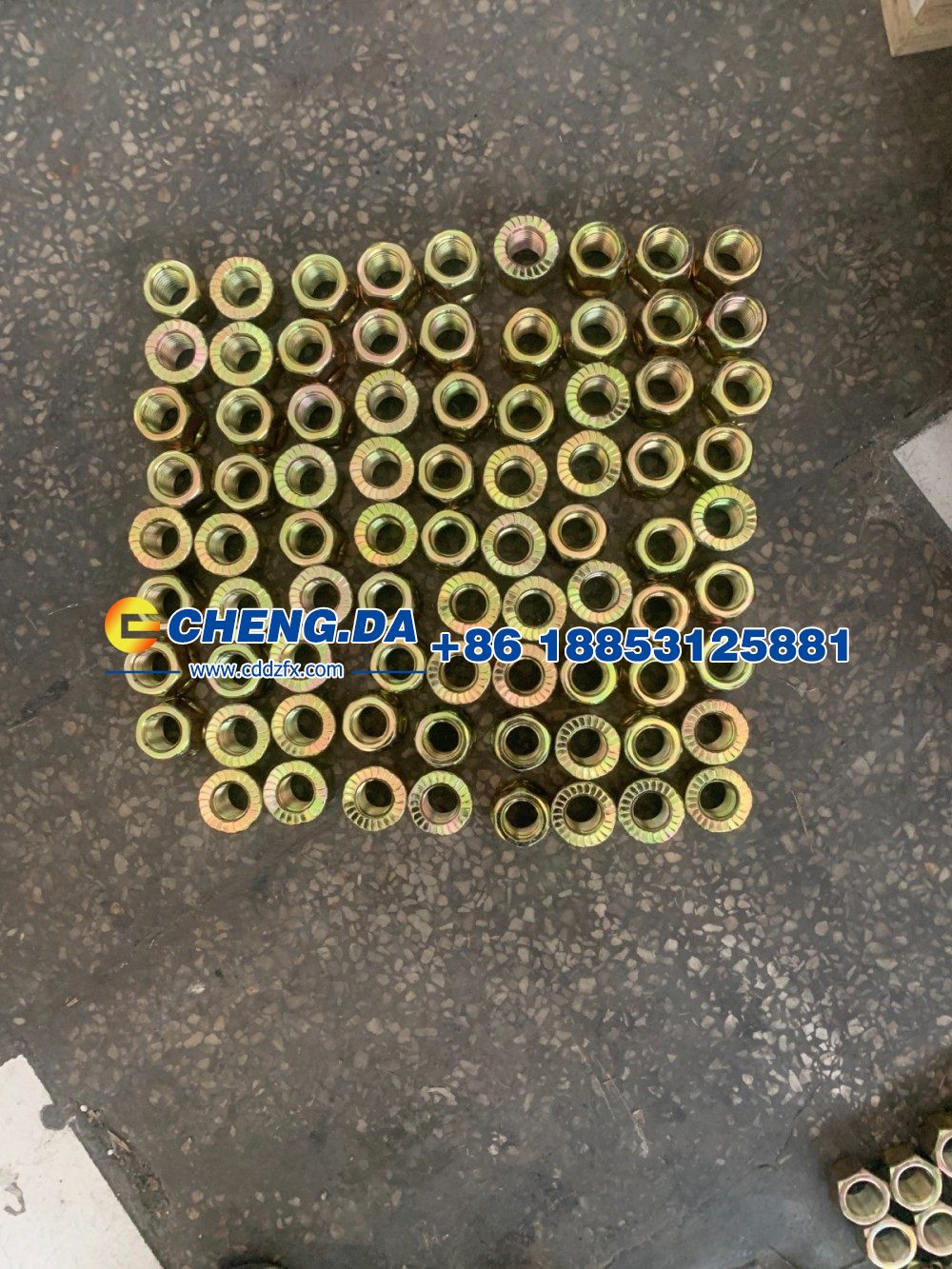 ZQ32724T13F3,凸缘螺母M24,山东鼎赞飞行汽车制造有限公司