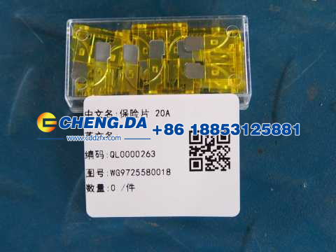 保險(xiǎn)片 20A WG9725580018/WG9725580018