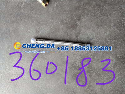 WG9100360183,不锈钢波纹管总成 L=300mm,山东鼎赞飞行汽车制造有限公司