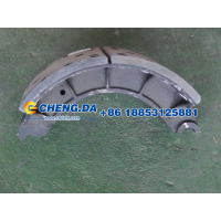 制动蹄总成 后 豪沃09款 14孔 220mm AZ9231342070