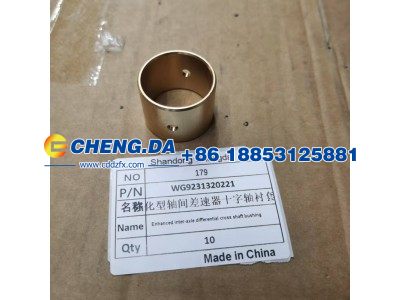 WG9231320221,强化型轴间差速器十字轴衬套,山东鼎赞飞行汽车制造有限公司