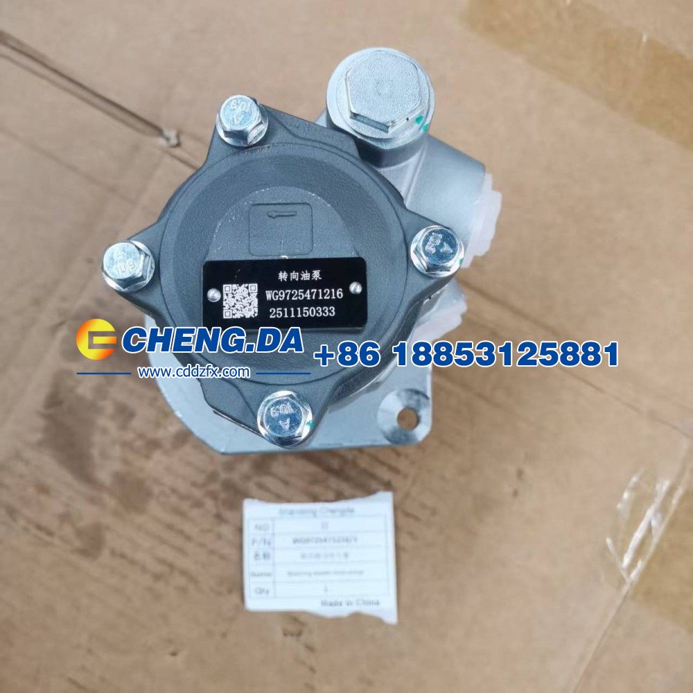 WG9725471216-1,转向助力叶片泵,山东鼎赞飞行汽车制造有限公司