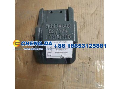 WG9725520277,钢板弹簧座 左,山东鼎赞飞行汽车制造有限公司