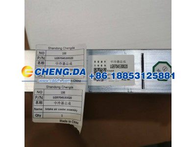 LG9704530020,中冷器总成,山东鼎赞飞行汽车制造有限公司