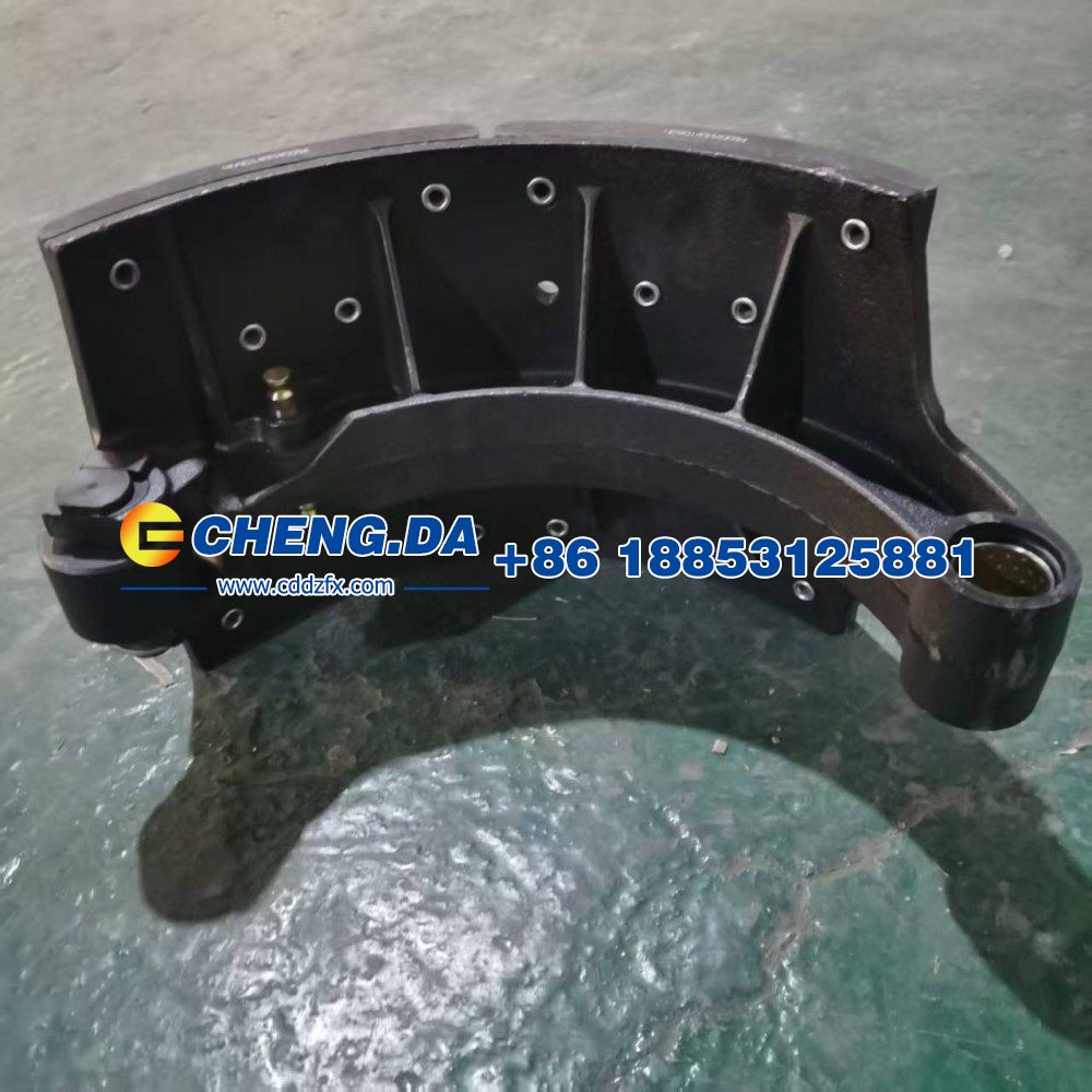 HD90149340095,后制动蹄总成,山东鼎赞飞行汽车制造有限公司