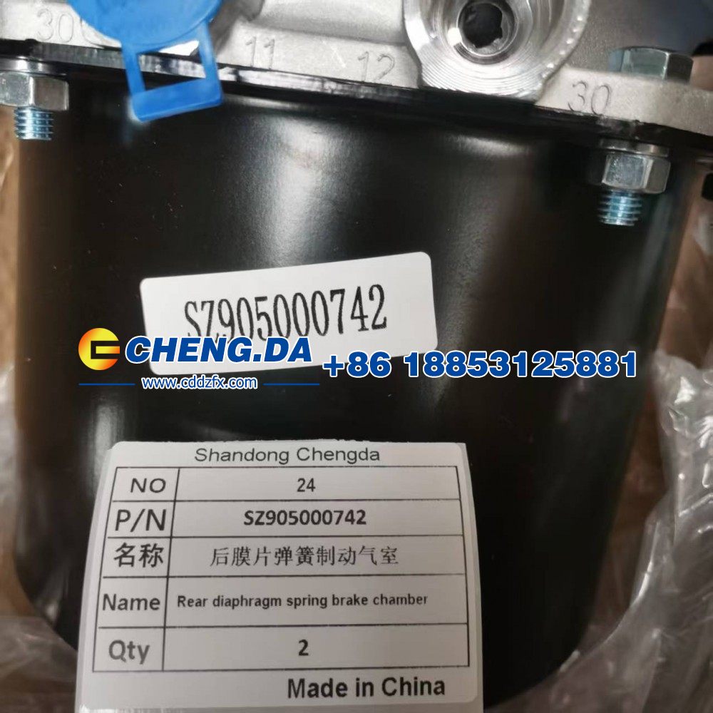 SZ905000742,后膜片弹簧制动气室,山东鼎赞飞行汽车制造有限公司