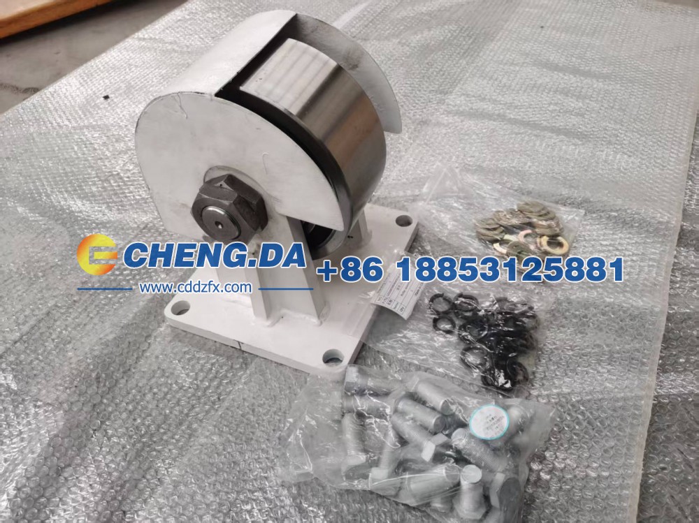 LZGJLBT48SX043554-GLZC滚轮总成（含底座，螺栓，滚轮，防护罩）（副厂）图3