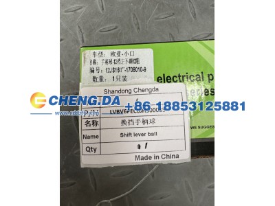 LVBV6PEC0JH500035,换挡手柄球,山东鼎赞飞行汽车制造有限公司