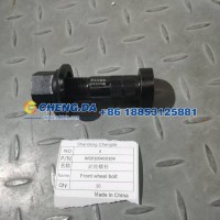 WG9100410104前轮螺栓总长度M23x98带螺母