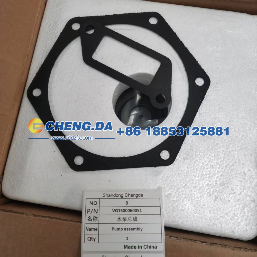 VG1500060051,水泵总成,山东鼎赞飞行汽车制造有限公司