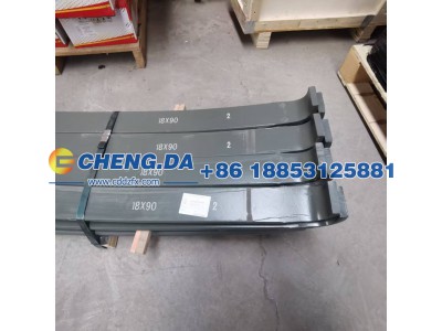 WG9725520076+002,前钢板弹簧第二片,山东鼎赞飞行汽车制造有限公司