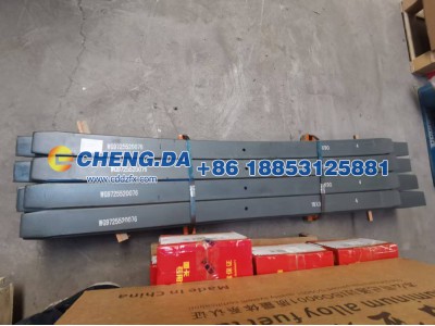 WG9725520076+003,前钢板弹簧第三片,山东鼎赞飞行汽车制造有限公司