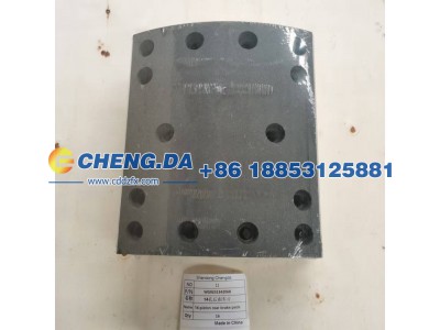 WG9231342068,14孔后刹车片,山东鼎赞飞行汽车制造有限公司