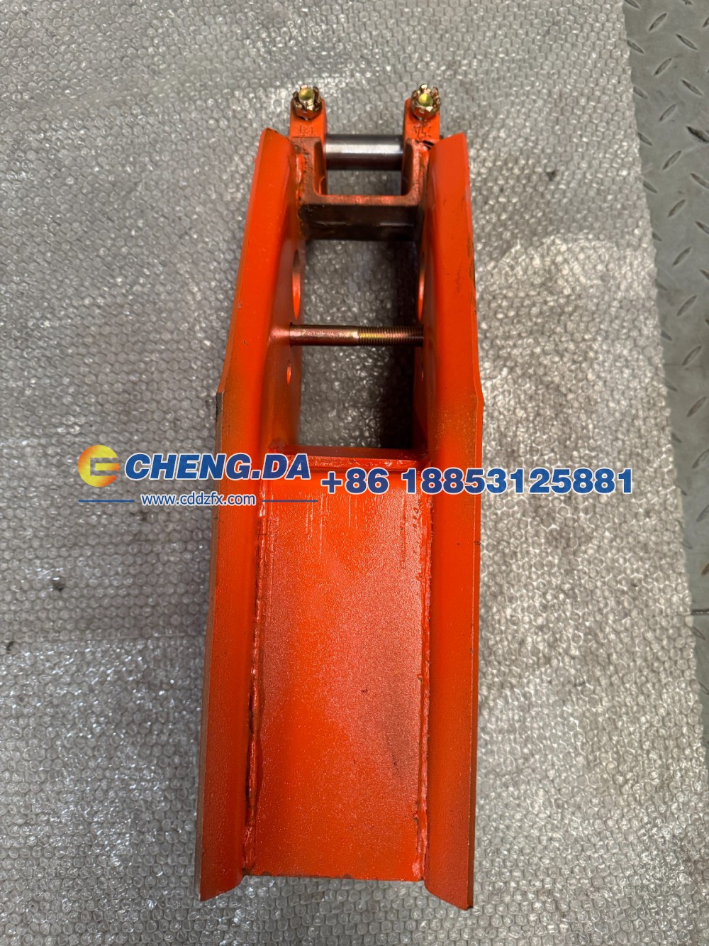 ,BG-QZJ挂车上常配的吊耳前支架 高度250 厚度6MM,山东鼎赞飞行汽车制造有限公司