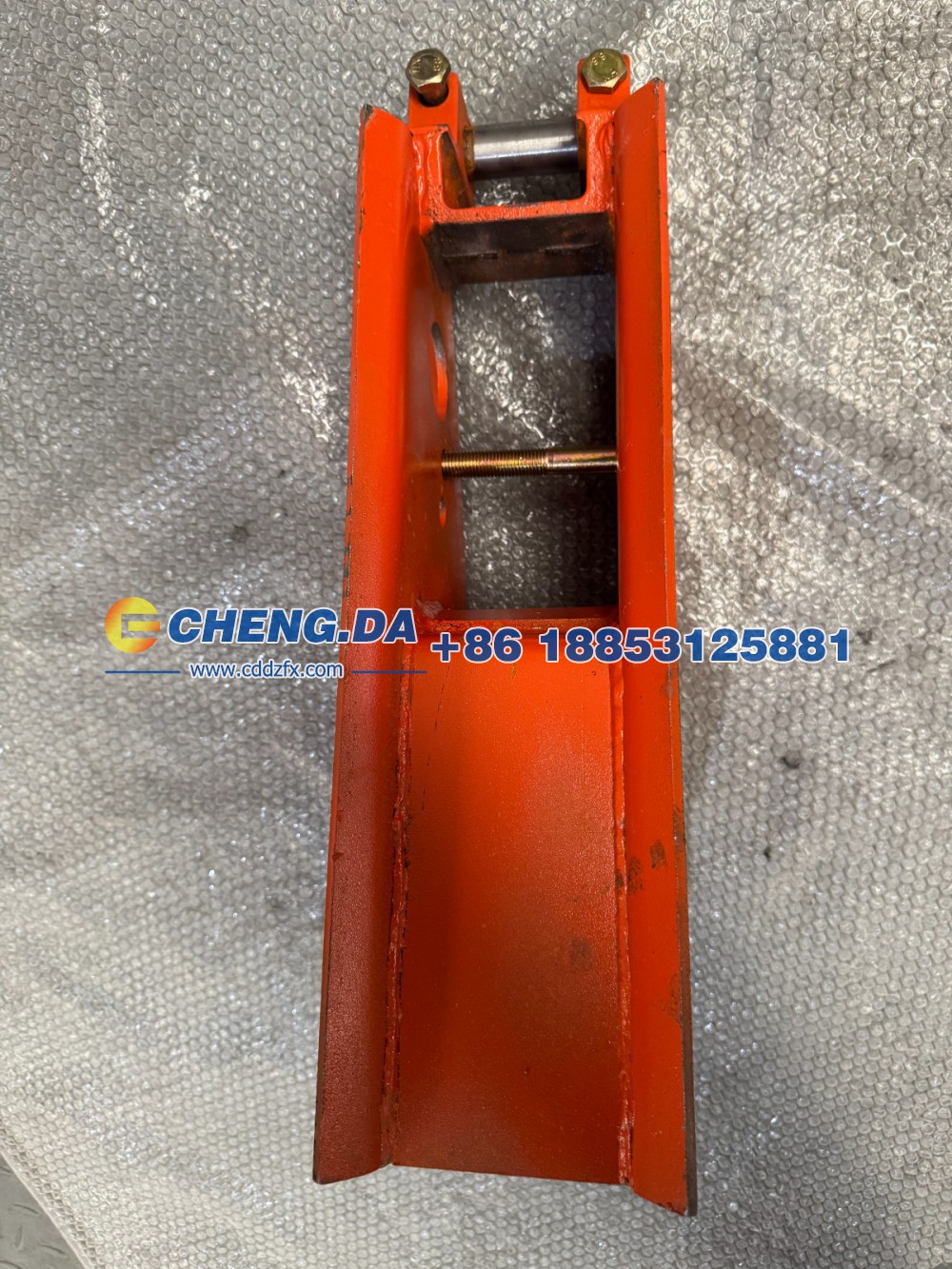 ,BG-QZJ挂车上常配的吊耳前支架 高度250 厚度6MM,山东鼎赞飞行汽车制造有限公司