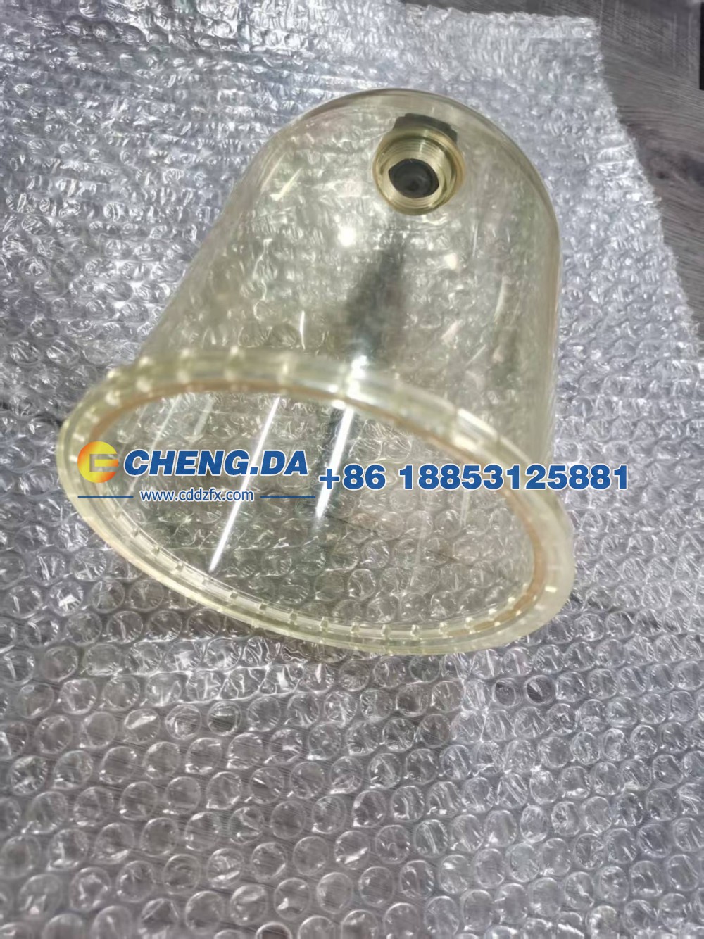 WG9925550180-YB,燃油粗滤器单独油杯,山东鼎赞飞行汽车制造有限公司