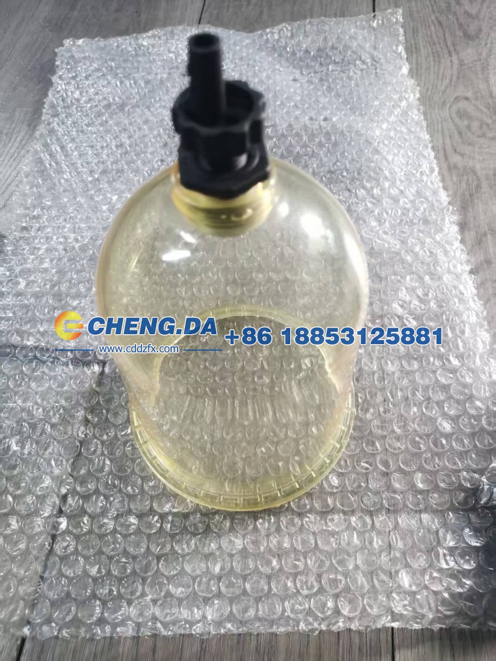 WG9925550180-YB,燃油粗滤器单独油杯,山东鼎赞飞行汽车制造有限公司