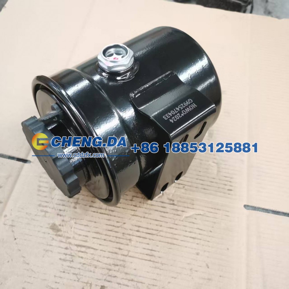 WG9925470433,动力转向油罐总成,山东鼎赞飞行汽车制造有限公司